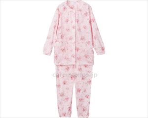 ワンタッチ天竺パジャマ / 800180-02 L ピンク(cm-497131)【販売単位:1】