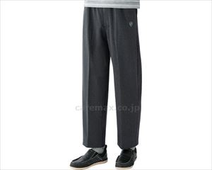 裾ファスナーらくらくパンツ / 820664-11 M チャコール(cm-497403)【販売単位:1】
