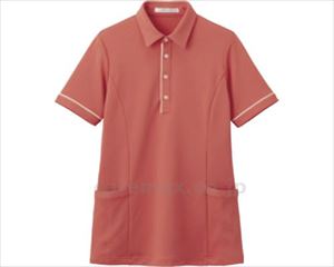 半袖ロングポロシャツ / HSP004 S コーラルピンク(cm-498218)【販売単位:1】