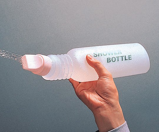 0-1047-01 シャワーボトル 450mL／ピンク
