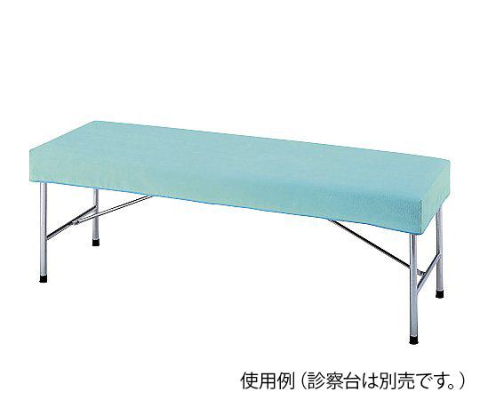 0-1163-05 診察台カバー ブルー 700×1800mm用 C-700B