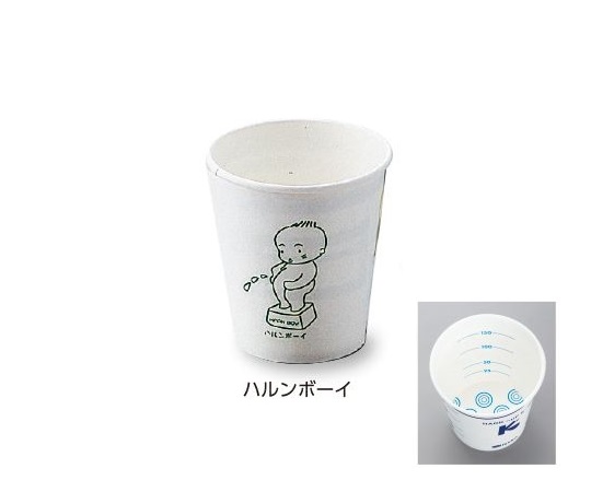 0-1751-02 採尿カップ 100個入 ハルンボーイ