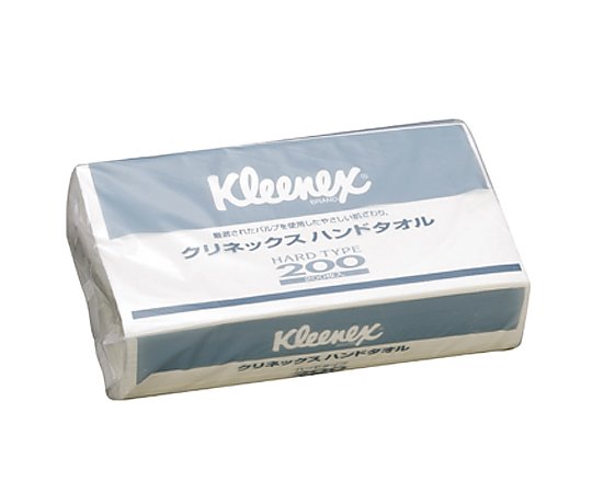 0-2404-01 クリネックス ハンドタオル ハードタイプ200 210×225mm 200枚×30束 36222クレシア