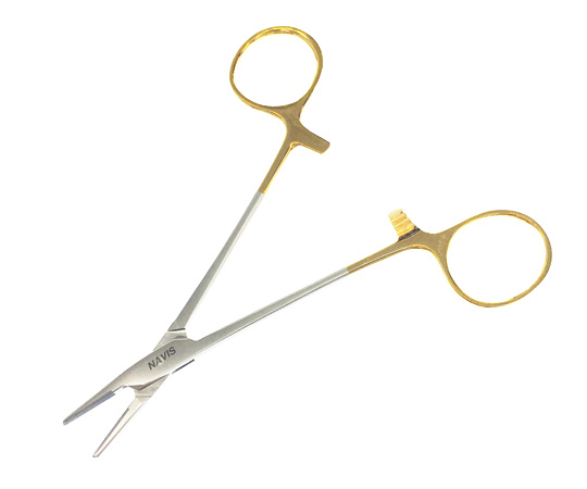 0-250-36 持針器（ダイヤチップ付）剪刀付持針器 １７０ｍｍ SNH-D2