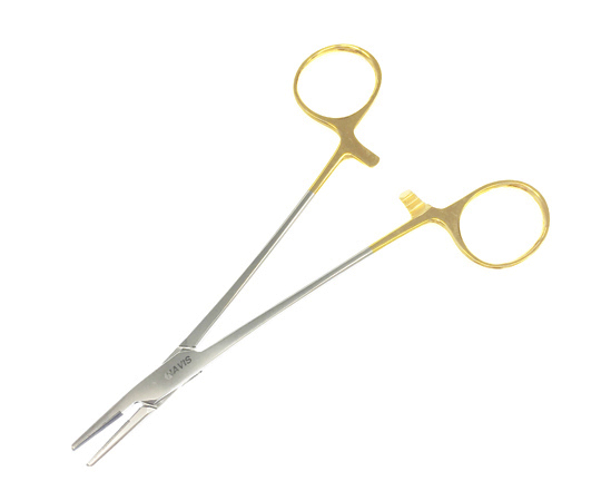 0-250-37 持針器（ダイヤチップ付）ヘガール持針器 １４５ｍｍ HNH-D4