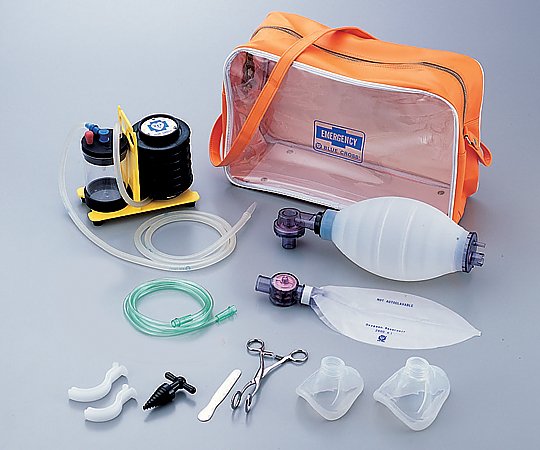 【法人・施設限定】0-282-12 救急蘇生ケース［一般救急用］ 成人用DX 救急蘇生ケース 一般救急用 成人用DX型ブルークロ