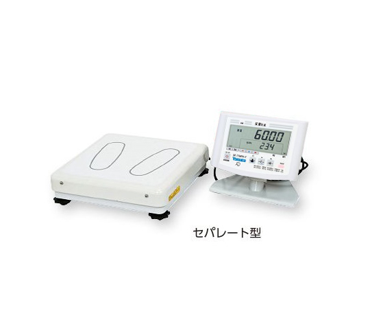 0-3406-46 デジタル体重計[検定付]セパレート型 DP-7700PW-FS大和製衡