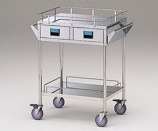 0-3441-06 カラフルカート 2段-青 750×450×855mm K2W-Bナビス(アズワン) 0-3441-06 カラフルカート 2段-青 750×450×855mm K2W-Bナビス(アズワン)