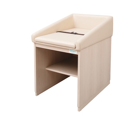 0-4007-31 据置型おむつ交換ベッド[オムツっ子] 620×850×930mm BR-NW