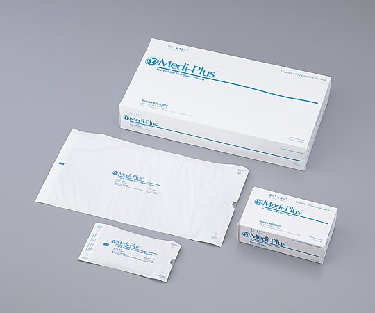 0-4009-08 メディプラスセルフシールパウチ 127×381mm 98-53032