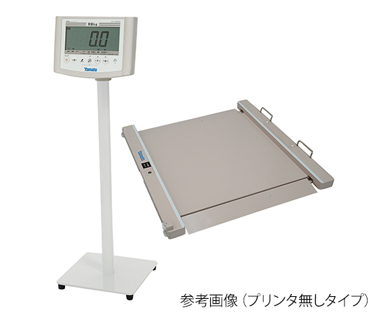 大和製衡0-5026-33　バリアフリー体重計（検定付）　手すり無 DP-7500PW大和製衡