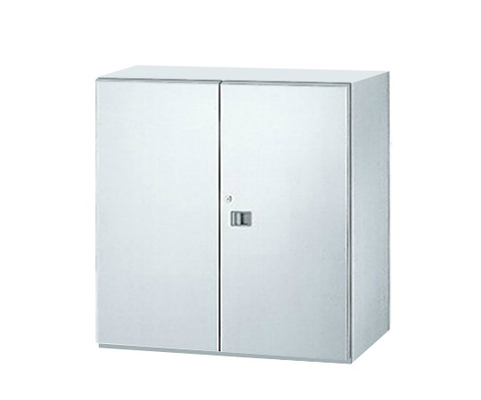 【大型商品※送料別途】【組立必要】0-5223-01 ステンレス収納庫 両開き 900×500×900mm SS-09Hアズワン