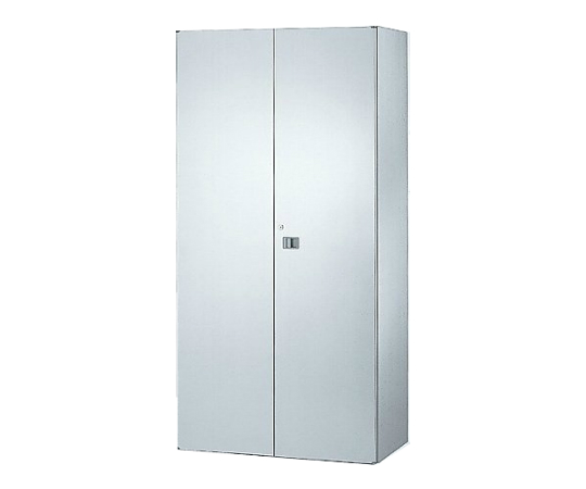 【大型商品※送料別途】【組立必要】0-5223-05 ステンレス収納庫 両開き 900×500×1800mm SS-18Hアズワ