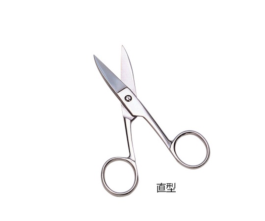 0-5487-01 爪切剪刀 直型 115mm