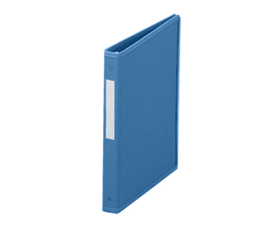 0-5624-05 カルテブック 平テコ型・2穴 ブルー 背幅20mm NS-420-2