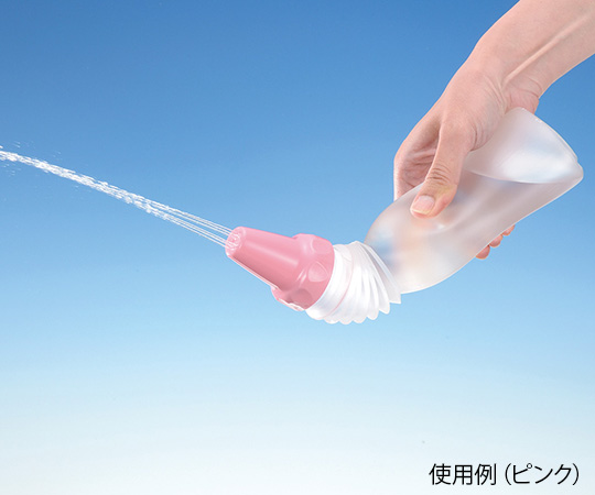 0-6685-33 おしりシャワー 首ふりタイプ ピンク 300mL 400336リッチェル