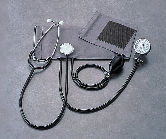 0-7012-01 聴診器付アネロイド血圧計 No.501 本体セット 0501B002ケンツメディコ