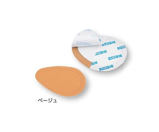 0-7116-01 アイパッチ[遮光タイプ] A-1 ベージュ 77×54mm 36枚入 025-500310-00カワモト(川