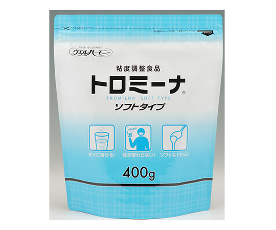 0-7277-30 トロミーナ （とろみ調整食品） ソフトタイプ （400g入） ウエルハーモニー