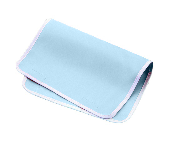 0-7940-13 カラフル診察枕 角マクラカバー ブルーナビス(アズワン)