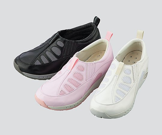 0-8672-24 パーフェクトナース（ナースシューズ）黒／23.5cm PN00803 黒 23.5