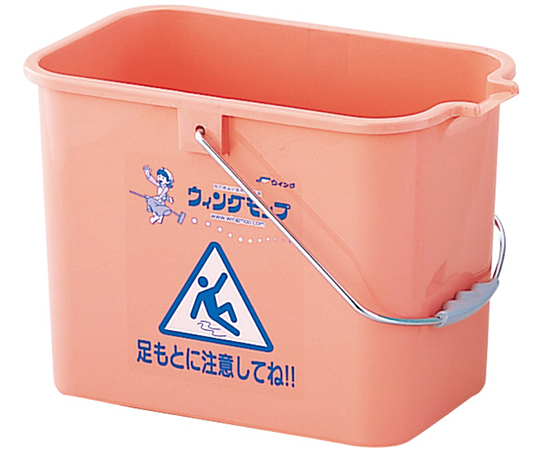 0-8769-04 ウィングモップ用 バケツ・ピンク 046-0050ミヅシマ工業