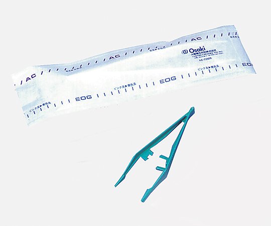 0-9091-01 滅菌プラスチックピンセット 125mm 55628オオサキメディカル