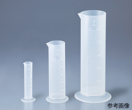 1-1323-03 PPメスシリンダー（ショートサイズ） 100mL 642941VITLAB