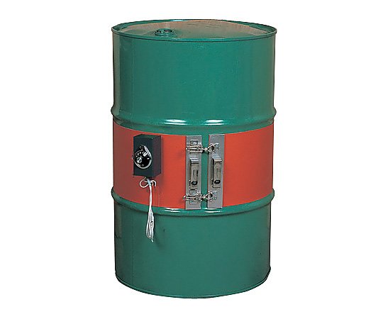 【法人・施設限定】1-135-11 ドラム缶用（200L）ヒーター ワンタッチ締付け金具式 オーエムヒーター