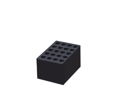 【法人・施設限定】1-1586-17 ブロックバス用アルミブロック AMB-MB15アズワン