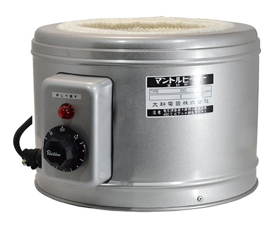 【法人・施設限定】1-164-04 マントルヒーター入力調節器付き(ビーカー用) GBR-20大科電器