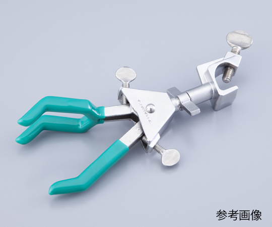 1-1797-03 ステンレス両開きクランプ（自在ムッフ付） 小 ＮＣＲ-２Ｓヤマナカ