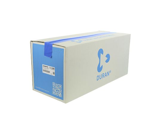 1-1961-06 ねじ口瓶丸型茶褐色（デュラン(R)・017210） 1000mL GL-45 SCHOTT/DURAN