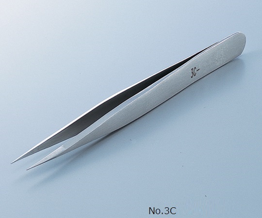 1-2005-08 強靭精密ピンセット DURAX No.3CRUBIS