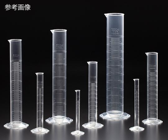 1-2051-01 TPX(R)メスシリンダー ポリメチルペンテン 10mL ニッコー