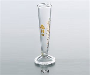 1-2072-01-24 液量計(円錐形・ハイグラス) 10mL JCSS校正付