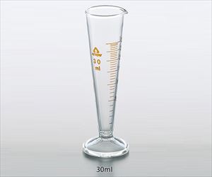 1-2072-03-24 液量計(円錐形・ハイグラス) 30mL JCSS校正付