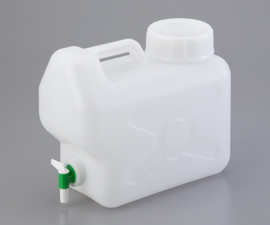 1-2169-01 手提げ平角瓶 コック付