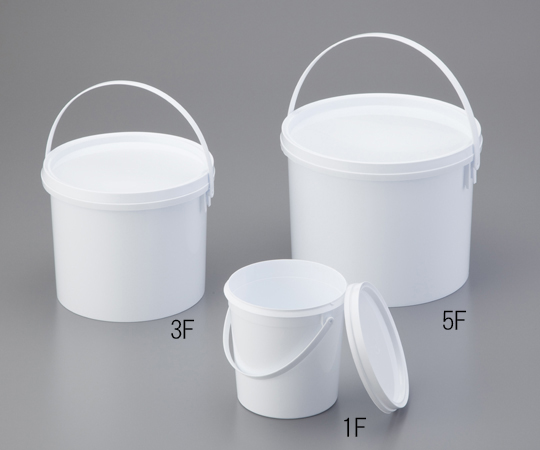 1-2170-02 プラペール 3L 白 DSP-3FDICプラスチック