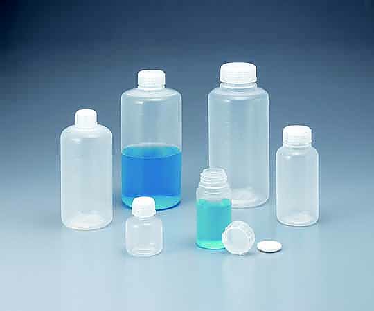 1-2305-01 PFAボトル （中栓付き） 細口 50mL TOMBO No,9948ニチアス