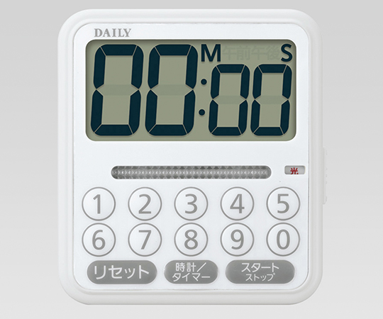 1-2449-01 タイマーコンビ 8RTA03DA03白リズム時計