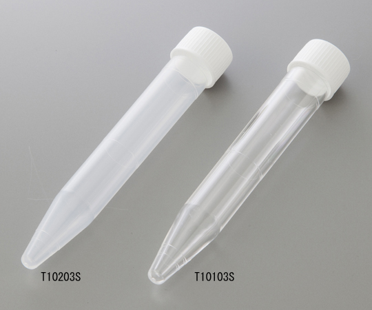 【滅菌】1-2501-01 遠沈管（10mL・スクリューキャップ） PS T10103Sステム