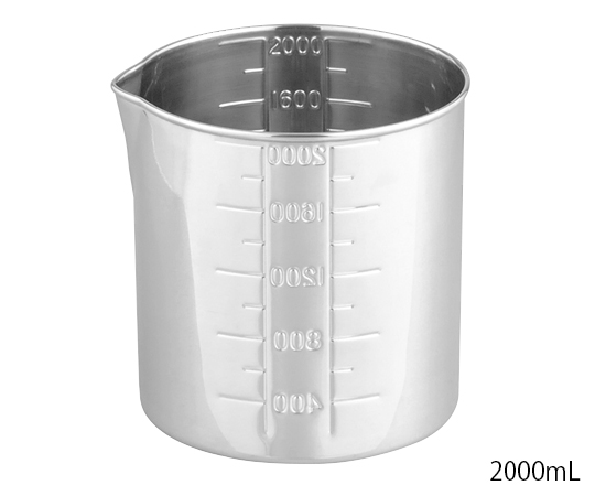 1-2793-17 ステンビーカー 手無し 300mL 丸山ステンレス