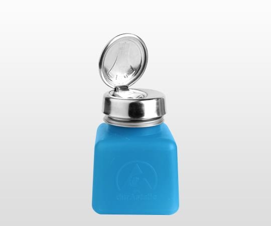 1-2829-31 静電気拡散性ボトル(角型)ワンタッチ 120mL 35282DESCO