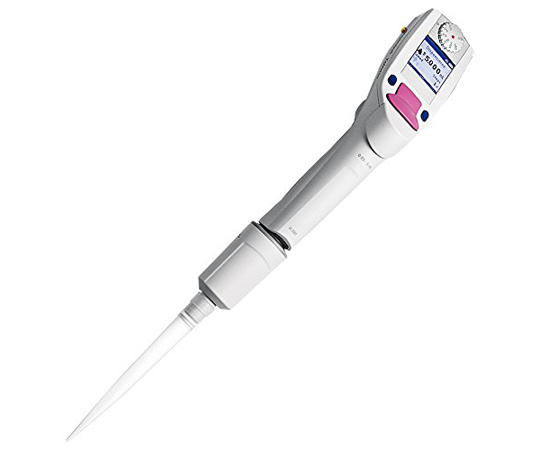 【校正対応】1-2890-05 電動ピペット(エクスプローラー・容量可変タイプ) 0.005μL 1チャンネル 48610000