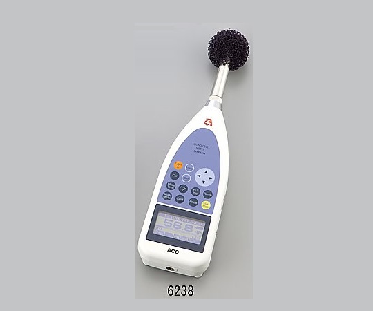 【校正対応】1-3340-02 騒音計 精密騒音計 6238
