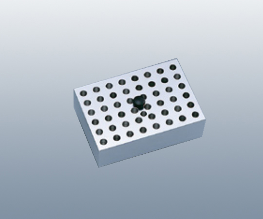 【法人・施設限定】1-349-03 クールブロックバス用 マイクロチューブ専用アルミブロック アズワン