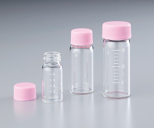 1-3502-02 ビオラモねじ口バイアル 全量目盛線付き 10mL 50本入 ビオラモ(アズワン)