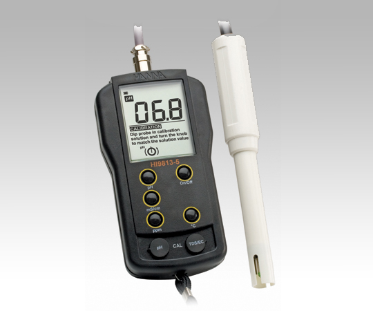 【校正対応】1-3538-03 pH計 本体 黒 HI 9813-5Nハンナ インスツルメンツ