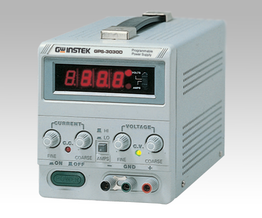 1-3887-03-20 直流安定化電源 30V-3A 校正証明書付 GPS-3030DGW INSTEK(テクシオ・テクノロジ